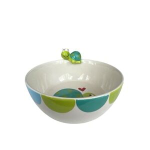 Pasabahce children's plate Turtle Seramik Kase Gida Ile Temasa Uygundur Thailand